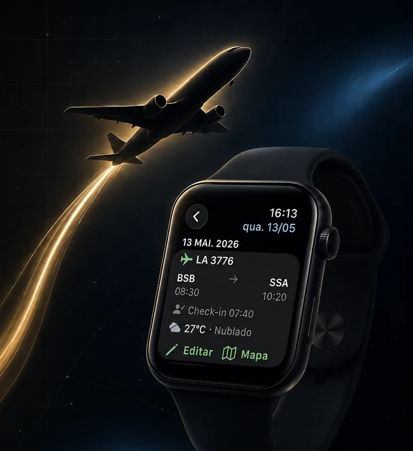 CrewSync on Apple Watch — your roster on your wrist